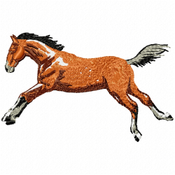 Horses Embroidery Design 5 Horses Embroidery Design 5